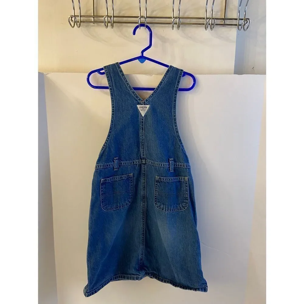 Oshkosh denim dress 6x‎